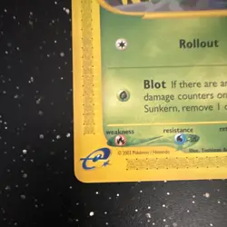 Sunkern 106/144 Skyridge Common Regular Pokemon TCG English - Image 4