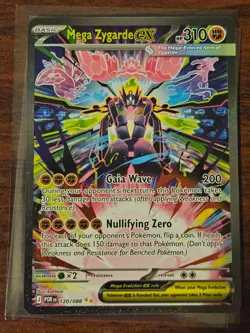 Mega Zygarde EX Perfect Order SIR 120/088 Pokemon TCG Near Mint - Image 1