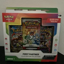 Pokemon TCG: First Partner Illustration Collection Box - Series 1 - Image 1