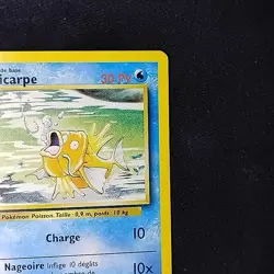 Pokemon TCG Magikarp Base Set French Magicarpe 35/102 1st Edition NM - Image 3