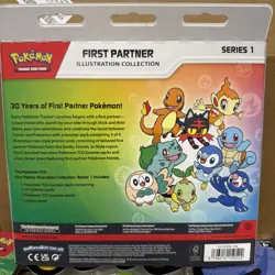 Pokemon TCG First Partner Illustration Collection Series 1 New Sealed - Image 2