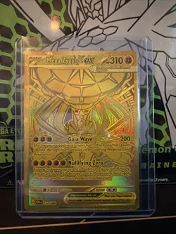 Pokemon Mega Zygarde ex Gold Hyper Rare 124/088 Perfect Order READY TO SHIP - Image 1