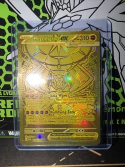 Pokemon Mega Zygarde ex Gold Hyper Rare 124/088 Perfect Order READY TO SHIP - Image 5