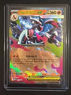 Mega Charizard X ex 2026 Pokemon Ascended Heroes #029 Black Star Promo Holo - Image 1