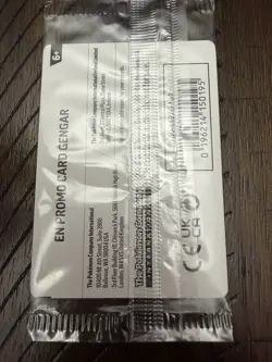 Pokemon TCG Gengar Gamestop Exclusive Stamped Promo Perfect Order Sealed - Image 2