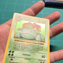 Pokemon Venusaur Holo Rare Base Set (Shadowless) 15/102 WOTC 1999 - Image 3