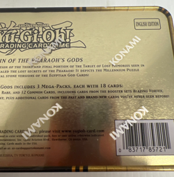 KONAMI Yu-Gi-Oh 2022 Tin Of The Pharaoh's Gods English Edition ~Factory Sealed~ - Image 4
