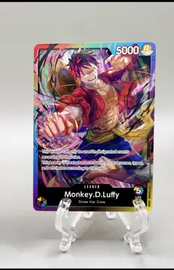 ONE PIECE TCG MONKEY D. LUFFY RARE Anniversary STAMPED PROMO & Pre-release (2) - Image 3