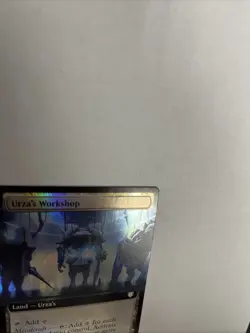Urza’s Workshop Extended Art Foil Card #051 MTG DM - Image 3