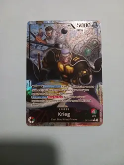 One Piece Card Game TCG Kreig OP15-001 Alt Art Leader M/NM Condition - Image 1