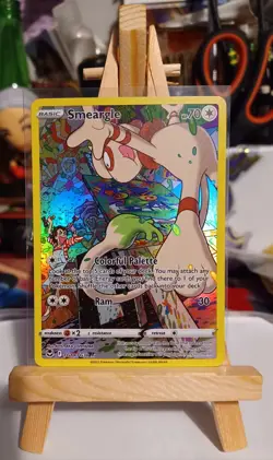Smeargle TG10/TG30 - Silver Tempest: Trainer Gallery Pokemon Card *A.O.C - Image 1