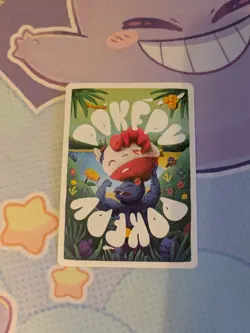 Pokemon Fanart Pokepu Card Spleshy Ex (Vaporeon) - Image 2
