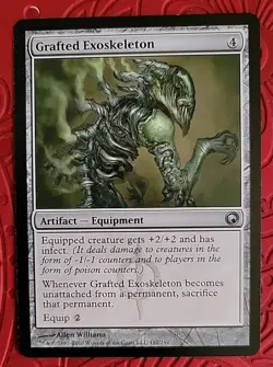 MTG Grafted Exoskeleton x1 NM ~Scars of Mirrodin (Magic)*Free Shipping* - Image 1