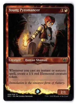 Young Pyromancer LP* Chandra SIgnature Spellbook ENGLISH 008 mtg --UnltdCards - Image 1