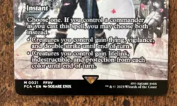 Magic the Gathering Final Fantasy Blessing of the Oracle 21 - Regular - Image 3