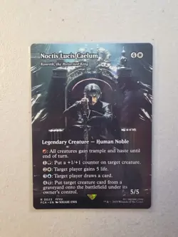 Final Fantasy MTG Noctis Lucis Caelum Kenrith, the Returned King Showcase 23 - Image 1