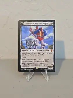 MTG Starscream Power Hungry Seeker Leader LP Universes Beyond Transformers - Image 1