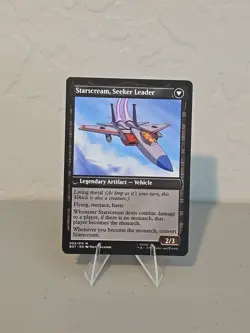 MTG Starscream Power Hungry Seeker Leader LP Universes Beyond Transformers - Image 2