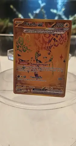 Pikachu EX 179/131: Prismatic Evolutions Holo Pokemon (FAKE CARD) Value At $45+ - Image 2