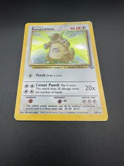Pokemon Kangaskhan 5/64 Holo Jungle Unlimited 1999 MP See photos - Image 2