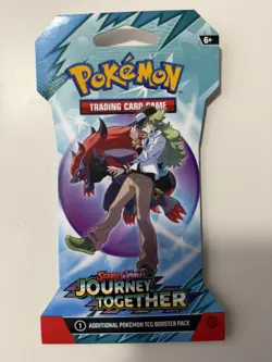 (HEAVY)🔥32.43g Pokemon TCG Journey Together Sleeved Booster Pack Factory Sealed - Image 2