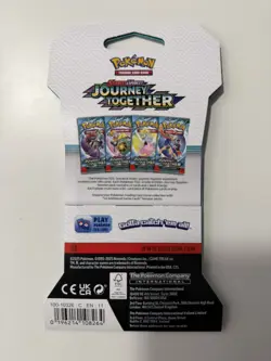 (HEAVY)🔥32.43g Pokemon TCG Journey Together Sleeved Booster Pack Factory Sealed - Image 3