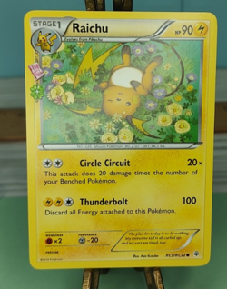 Pokemon Raichu RC9/RC32 Common Generations: Radiant Collection Trading Card TCG - Image 1