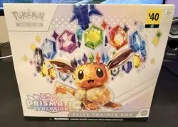 Pokemon Scarlet & Violet Prismatic Evolutions Elite Trainer Box Eevee - Image 1