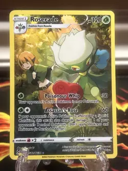 Pokemon TCG Roserade Lost Origin Trainer Gallery TG02/TG30 Holo Ultra Rare NM - Image 1