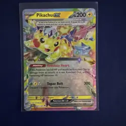 Pikachu Ex 57/191 Double Rare SV:08 Surging Sparks NM/M Pokemon TCG - Image 1