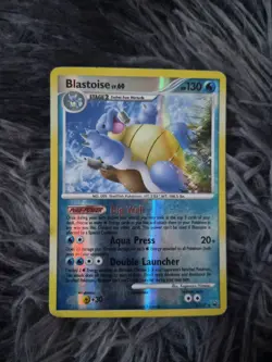 Pokemon TCG - Blastoise 2/127 - Platinum Reverse Holo - MP - Image 1