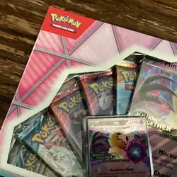 Pokemon TCG: Mimikyu ex & Alcremie ex Premium Collection Box In Hand Sealed - Image 5