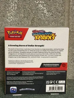 Pokemon Surging Sparks Booster Bundle 6 Packs Factory Sealed - Image 2
