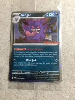 Gengar 050/088 Eb Games - Pokemon TCG Perfect Order SEALED 2026 - Image 1