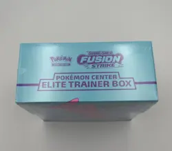 Pokemon Center Fusion Strike Sealed (ETB) Mint comes with plastic protector case - Image 5