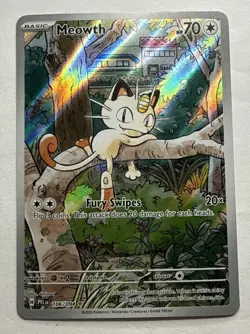 Pokemon TCG Meowth IR 106/094 “Near Mint”Phantasmal Flames - Image 1