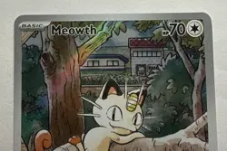 Pokemon TCG Meowth IR 106/094 “Near Mint”Phantasmal Flames - Image 2