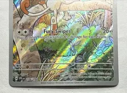 Pokemon TCG Meowth IR 106/094 “Near Mint”Phantasmal Flames - Image 3