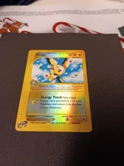 Pokemon Expedition Reverse Holo Pichu 58/165 LP/NM! - Image 1