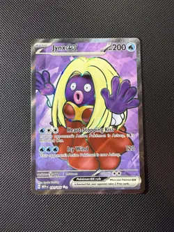 Jynx EX 191/165 Pokemon Sv: Scarlet & Violet 151 Ultra Rare Full Art - Image 1