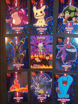Mewtwo Umbreon Gengar Holo Set Team Rocket Card Database Peru Pokemon Blue - Image 1