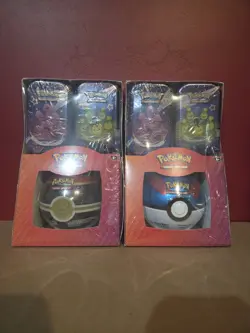 (Lot Of 2) Pokemon Paldean Fates Sam’s Club Exclusive 3 Tin Pack -Factory Sealed - Image 1