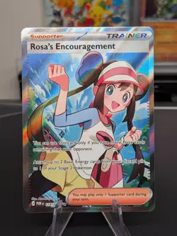 Pokemon TCG -Rosa's Encouragement - Perfect Order - 114/088 - Full Art - NM - Image 1