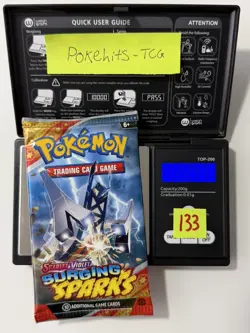 (HEAVY)🔥 22.47g Pokemon TCG Surging Sparks Booster Pack Factory Sealed✅ - Image 1