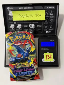 (HEAVY)🔥 22.47g Pokemon TCG Phantasmal Flames Booster Pack Factory Sealed✅ - Image 1
