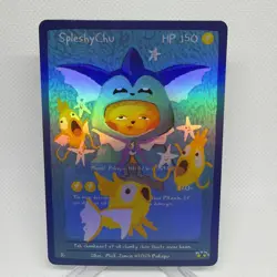 Vaporeon (SpleshyChu) - Box Promo Holo - PokePu V2 Pokemon Fan Art - Image 1