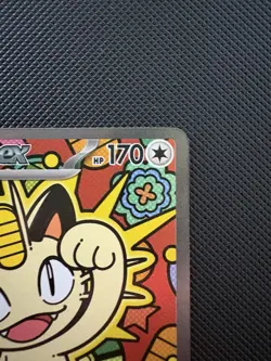 Pokemon TCG Meowth ex 121/088 Special Illustration Rare Perfect Order SIR - Image 4