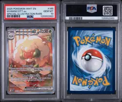 PSA 10 Whimsicott ex Special Illustration Rare 165/086 Pokemon White Flare Gem - Image 3