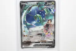 Pokemon 2021 - Rayquaza V Alt Art #194/203 Evolving Skies English PSA 9 Mint - Image 5