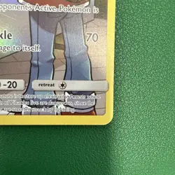 Pikachu 241/236 Cosmic Eclipse Secret Rare Holo LP Pokemon with Magnetic Case - Image 5